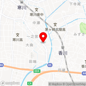 ローソン 寒川大曲店の地図