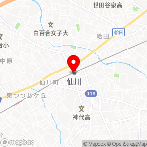 京王ストア 仙川駅ビル店の地図