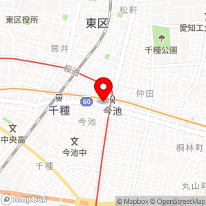 名鉄協商パーキング キング観光サウザンド今池広小路通店の地図
