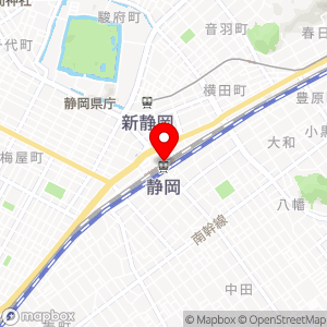 ベルマート キヨスク静岡中央の地図