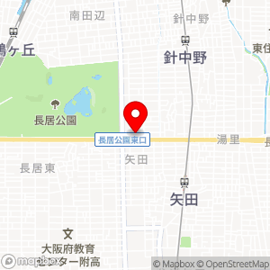 鷹合団地　南側屋外駐車場の地図