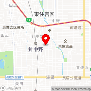三井のリパーク 針中野第2の地図