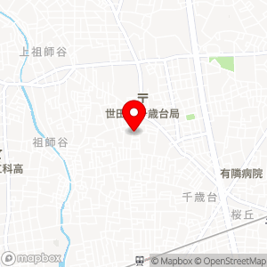 東都パーク 千歳台2の地図