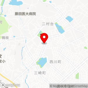 ファミリーマート 豊明二村台南店の地図