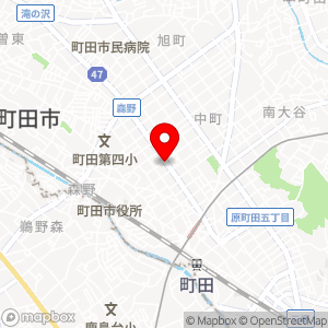 ローソン100 町田森野二丁目の地図