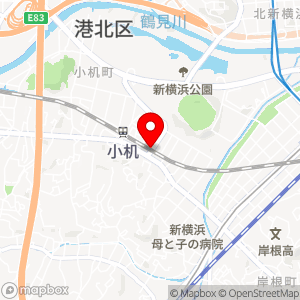小机駅の地図
