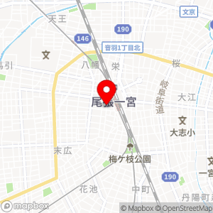 名鉄協商パーキング ウエルシア一宮駅西口店の地図