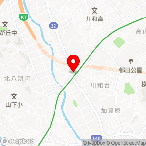 ローソン 川和町駅前店の地図