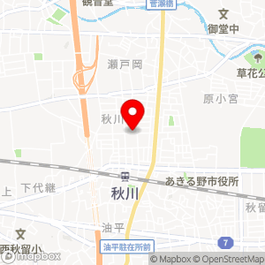 タイムズ あきる野さくら通りの地図