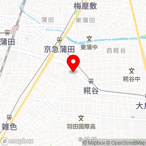 ローソン 南蒲田二丁目店の地図