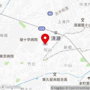 ファミリーマート 丸萬清瀬店の地図