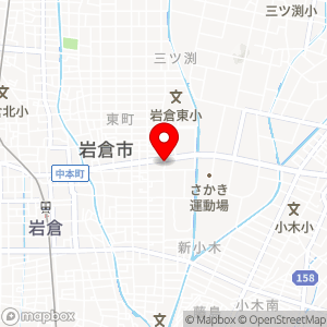 名鉄協商パーキング 岩倉団地の地図