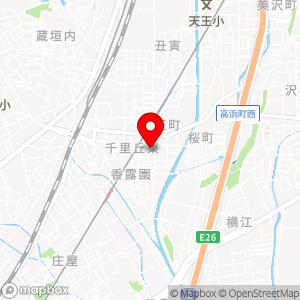エイブルパーキング 香露園の地図