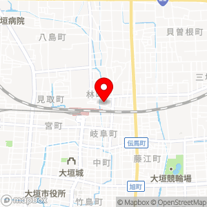 名鉄協商パーキング 大垣駅北の地図