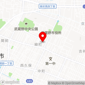 三井のリパーク 武蔵野市緑町1丁目の地図