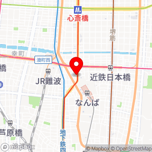 タイムズ ホテルロイヤルクラシック大阪の地図