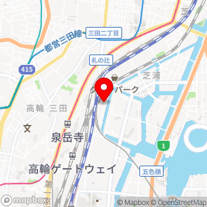 コミュニティ・ストア 芝浦4丁目店の地図