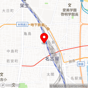 三井のリパーク 名駅西第2の地図
