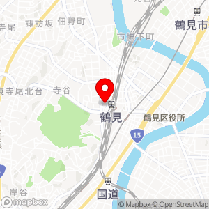 西友 鶴見店の地図