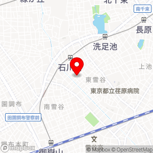 セブン-イレブン 大田区東雪谷店の地図
