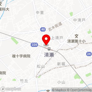 タイムズ 清瀬元町の地図