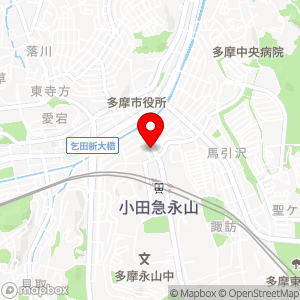セブン-イレブン 多摩永山店の地図
