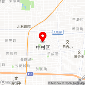 名鉄協商パーキング 中村中町の地図