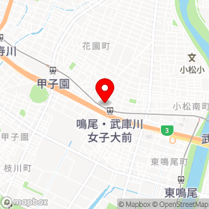 三井のリパーク ライフ阪神鳴尾店駐車場の地図
