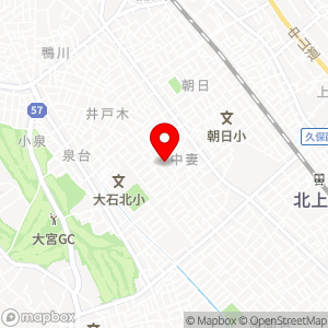 ファミリーマート 上尾中妻五丁目店の地図