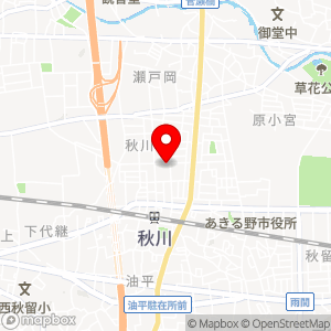 タイムズ あきる野立体の地図