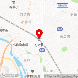 ローソン 羽村小作駅東口の地図