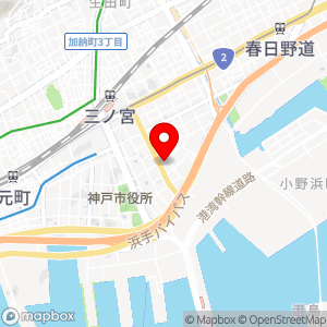 ファミリーマート 三宮南店の地図