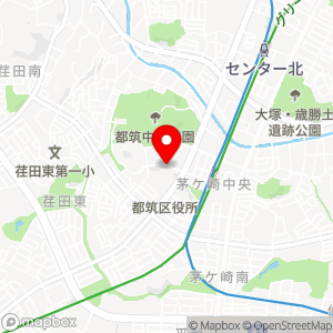 タイムズ 都筑郵便局駐車場の地図