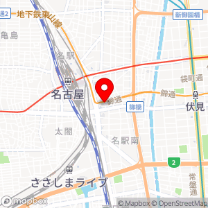 名鉄協商パーキング モード学園スパイラルタワーズの地図