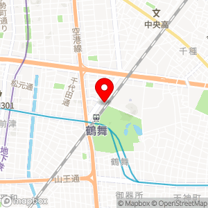 三井のリパーク 鶴舞駅前の地図