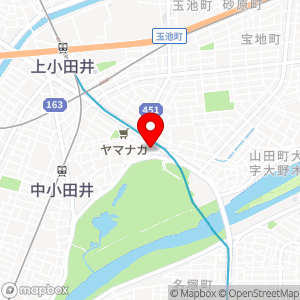 西区小田井バイクガレージの地図