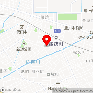 クックマート 諏訪店の地図