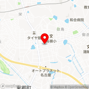 名鉄協商パーキング 東郷白鳥の地図
