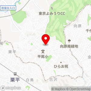 スペース24 チケパ 稲城平尾第1の地図