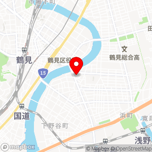 ローソン LTF鶴見向井町店の地図