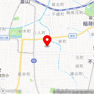 名鉄協商パーキング 富山常盤町第2の地図