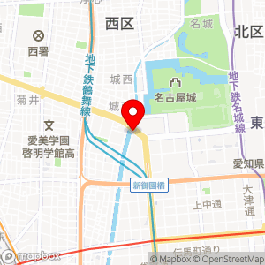 名鉄協商パーキング 三の丸1丁目の地図