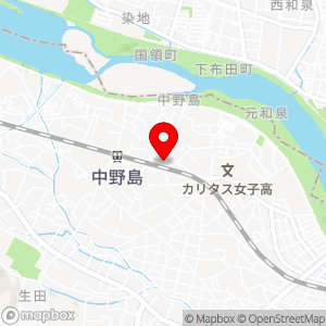 タマパーク 中野島駐車場の地図