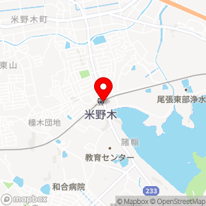 名鉄協商パーキング 米野木駅南の地図