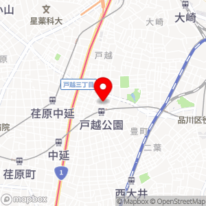 ピエロ 戸越店の地図