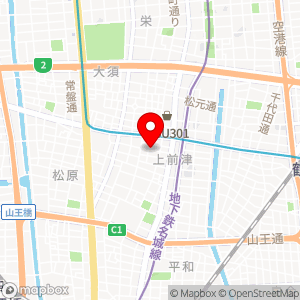 PEN 名・上前津1丁目の地図