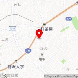 パークジャパン 三軒茶屋第1の地図