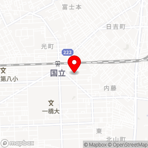 ザ・パーク 国立東第1の地図