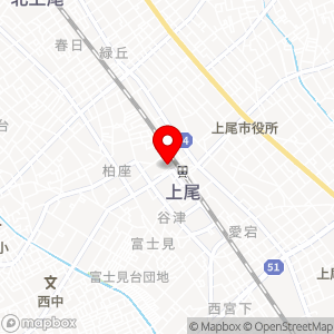 セブン-イレブン 上尾駅西口店の地図