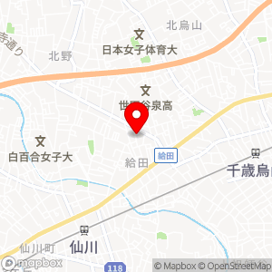 エコロパーク 給田第1の地図